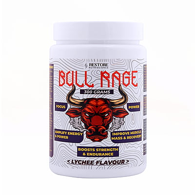 Restore - Bull Rage 300gms Lychee