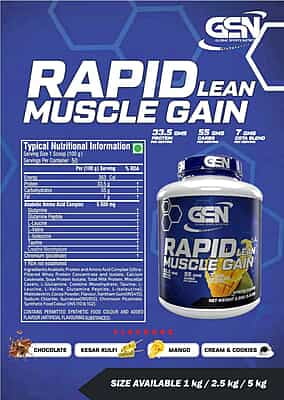 GSN - Rapid Lean Muscle Gain